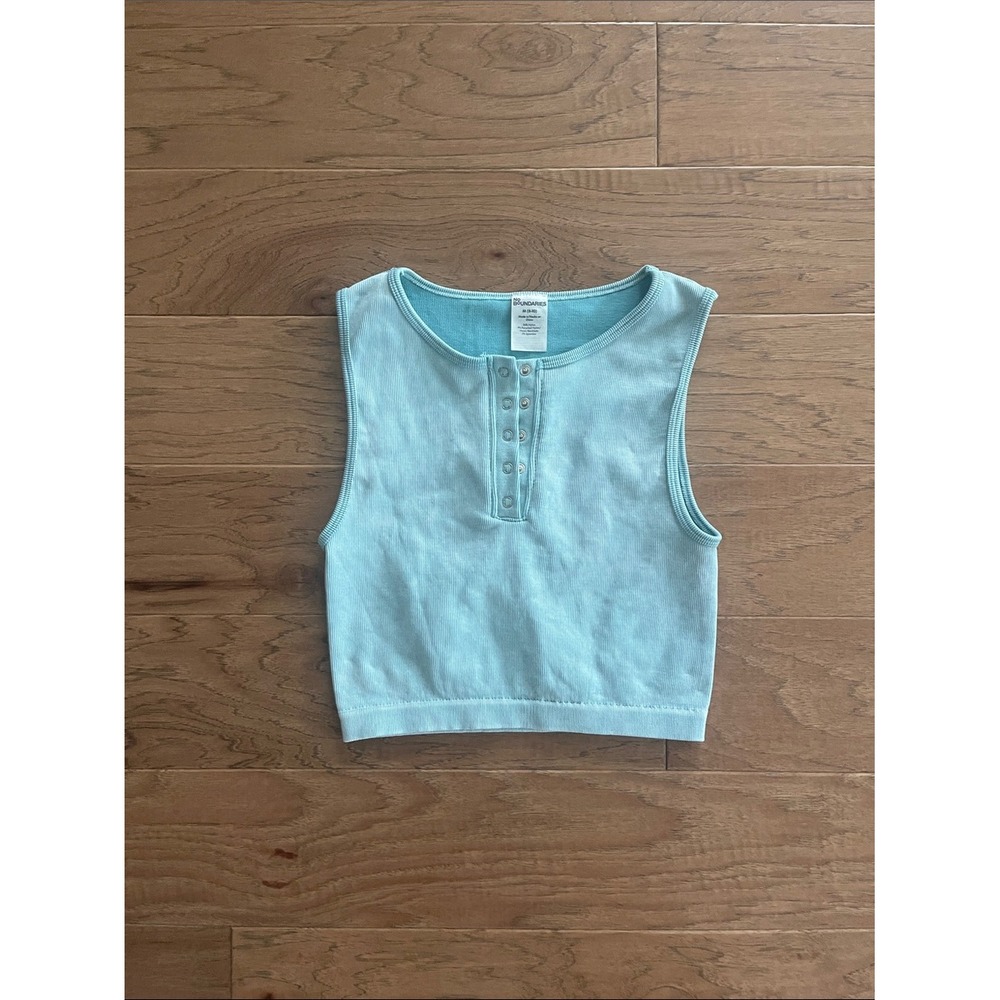 No Boundaries Light Blue 2 Piece Short Set Medium - Picture 2 of 7